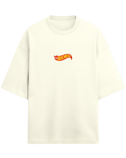 HOTMESS Graphic Oversized T-Shirt | Hotmess Graphic Tee | Premium 260 GSM Cotton