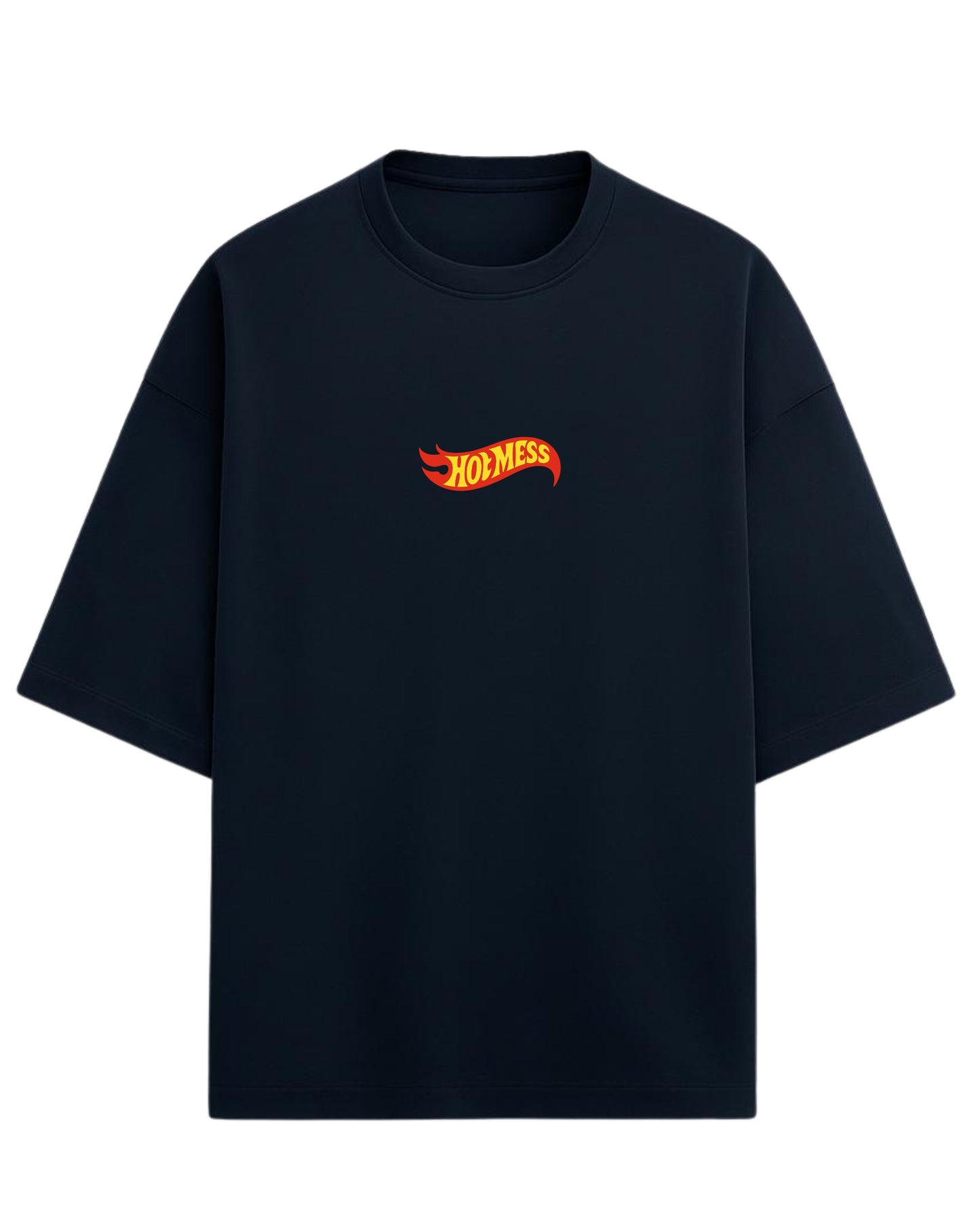 HOTMESS Graphic Oversized T-Shirt | Hotmess Graphic Tee | Premium 260 GSM Cotton