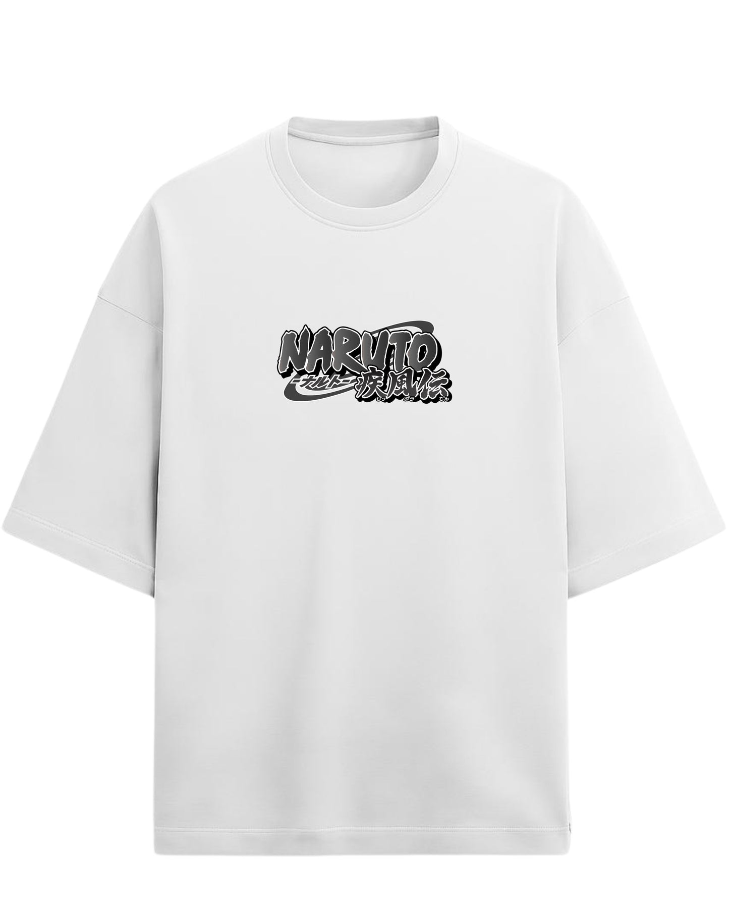 Naruto Uzumaki Terry Oversized T-Shirt | Naruto Shippuden Anime Graphic Tee | 100% Premium Cotton