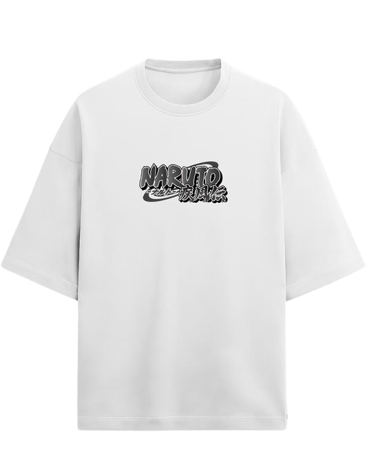 Naruto Uzumaki Terry Oversized T-Shirt | Naruto Shippuden Anime Graphic Tee | 100% Premium Cotton