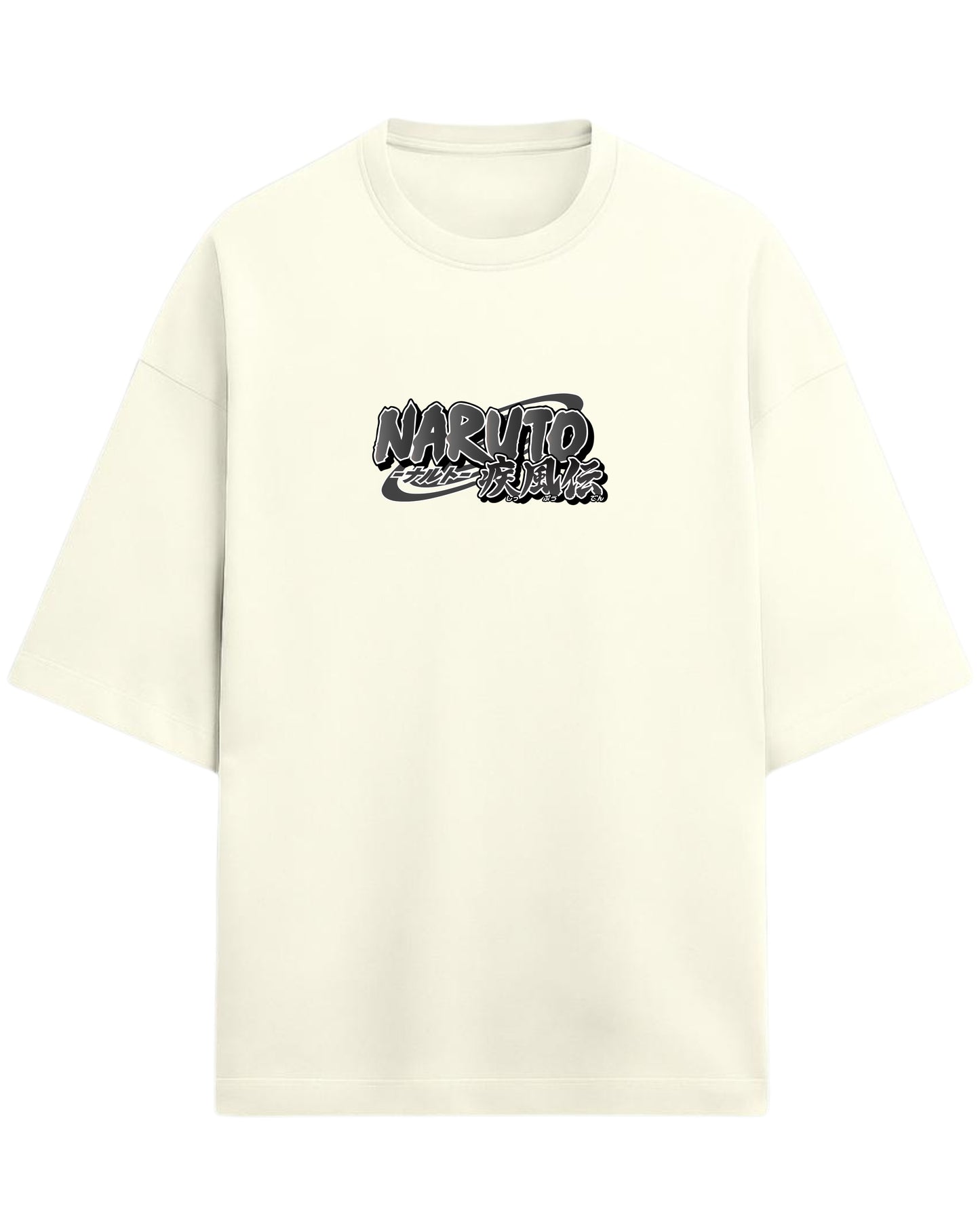 Naruto Uzumaki Terry Oversized T-Shirt | Naruto Shippuden Anime Graphic Tee | 100% Premium Cotton