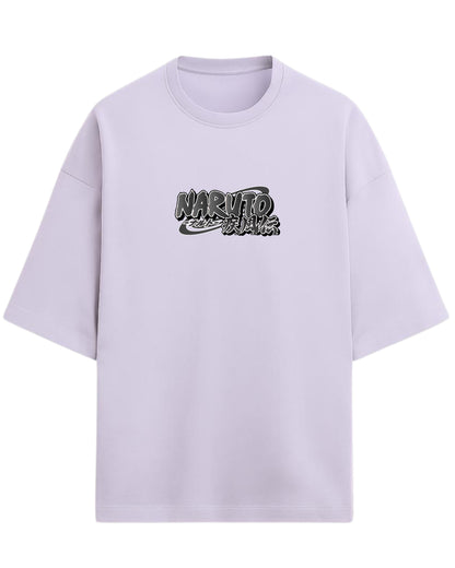 Naruto Uzumaki Terry Oversized T-Shirt | Naruto Shippuden Anime Graphic Tee | 100% Premium Cotton