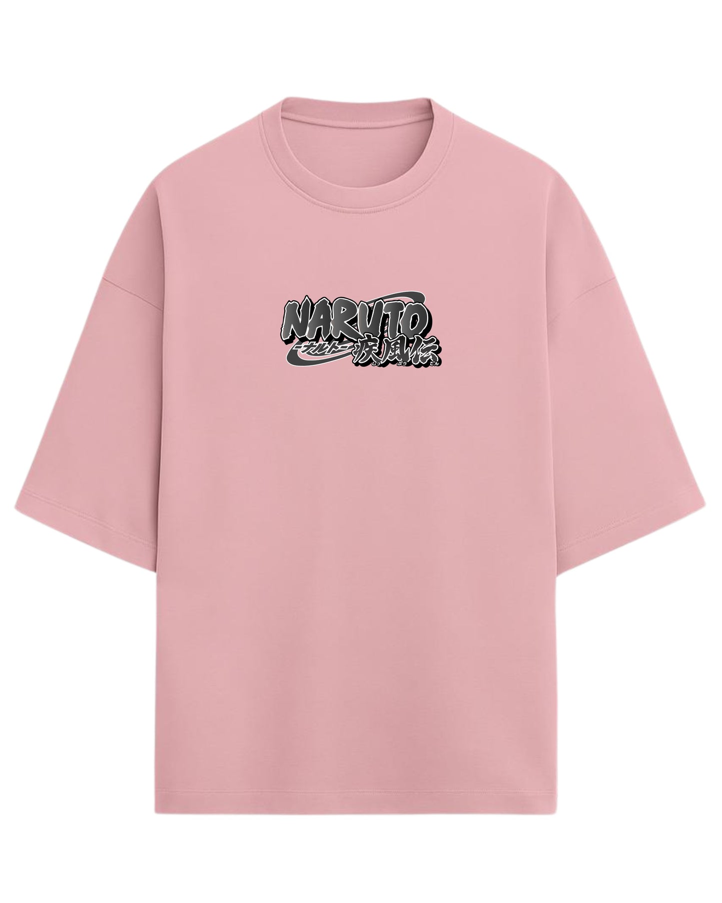 Naruto Uzumaki Terry Oversized T-Shirt | Naruto Shippuden Anime Graphic Tee | 100% Premium Cotton