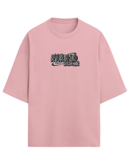 Naruto Uzumaki Terry Oversized T-Shirt | Naruto Shippuden Anime Graphic Tee | 100% Premium Cotton