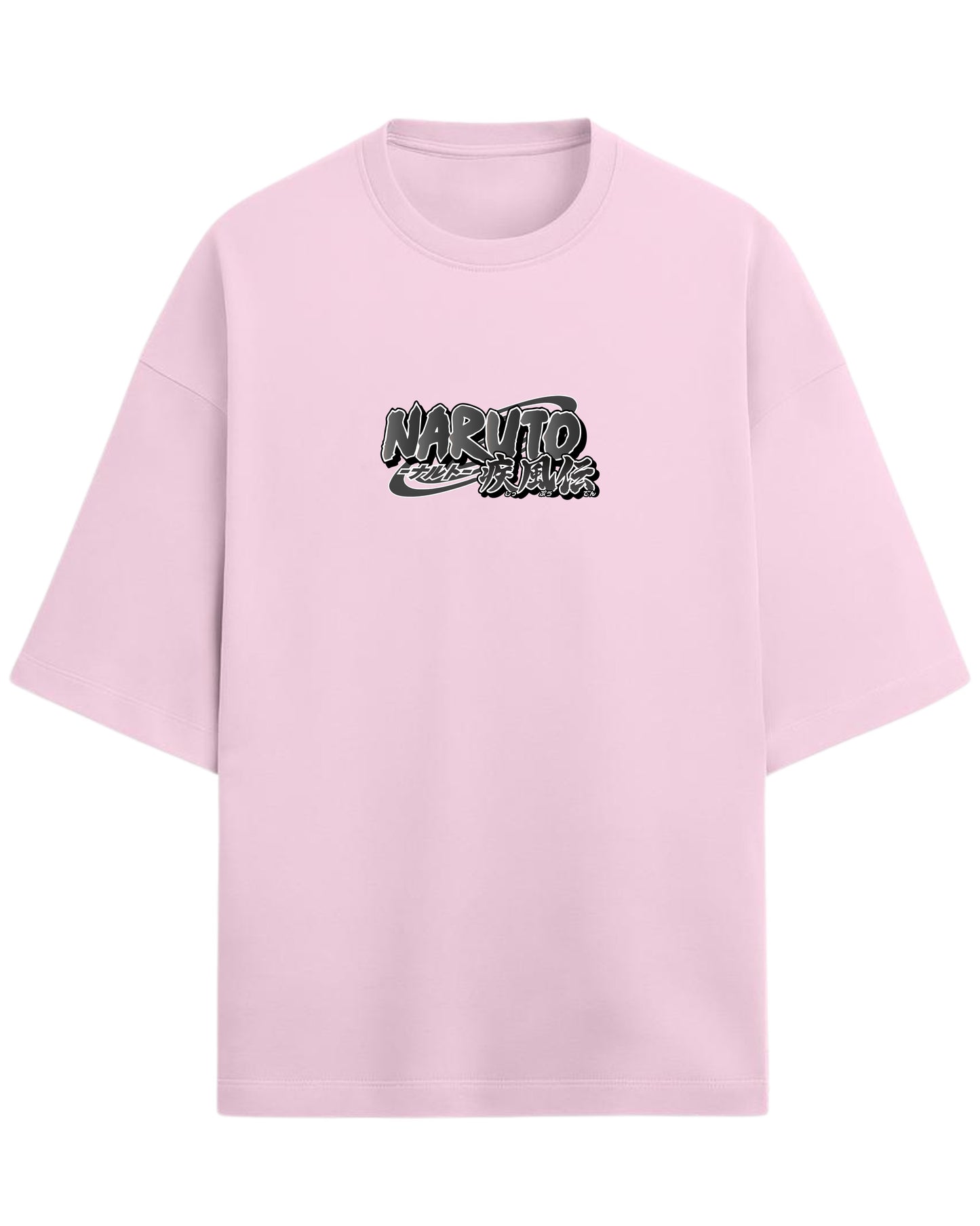 Naruto Uzumaki Terry Oversized T-Shirt | Naruto Shippuden Anime Graphic Tee | 100% Premium Cotton