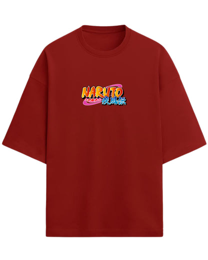 Akatsuki Tobi Terry Oversized T-Shirt | Naruto Shippuden Anime Graphic Tee | 100% Premium Cotton